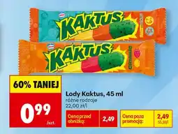 Biedronka Lody Kaktus oferta