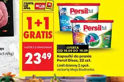 Biedronka Kapsułki do prania Persil oferta