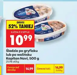 Biedronka Śledzie Kapitan Navi oferta