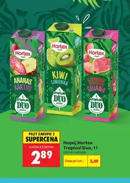 Biedronka Napój Hortex oferta