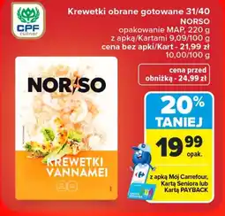 Carrefour Krewetki Norso oferta