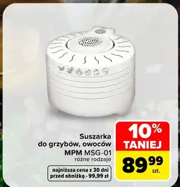 Carrefour Suszarka do grzybów MPM oferta