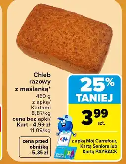 Carrefour Chleb razowy Carrefour oferta