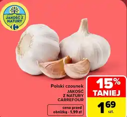 Carrefour Czosnek Jakość z natury oferta