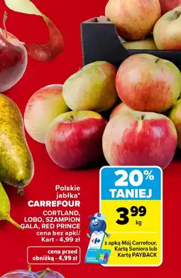 Carrefour Jabłka Carrefour oferta