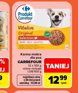 Carrefour Karma dla psa Carrefour oferta