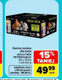 Carrefour Mokra karma dla kota PetRepublic oferta