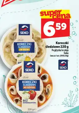 Topaz Koreczki śledziowe Seko oferta