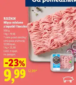 Lidl Mięso mielone Rzeźnik oferta