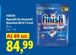 Lidl Kapsułki do zmywarki Finish oferta