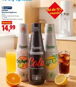 Lidl Koncentrat napoju Freeway oferta