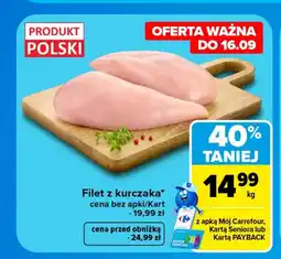 Carrefour Market Filet z kurczaka Carrefour oferta