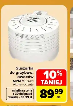 Carrefour Market Suszarka do grzybów MPM oferta