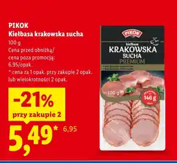 Lidl Kiełbasa Pikok oferta