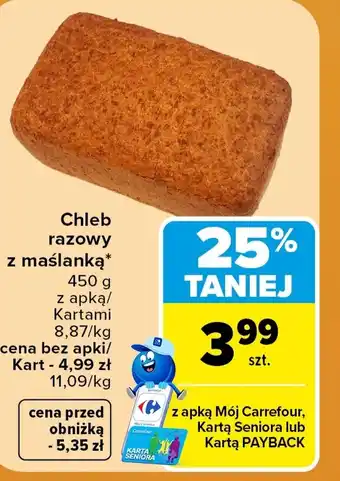 Chleb razowy Carrefour