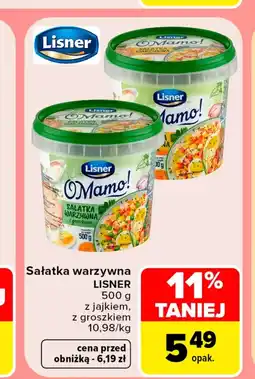 Carrefour Market Sałatka warzywna Lisner oferta