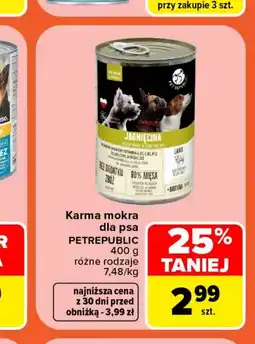 Carrefour Market Karma dla psa PetRepublic oferta