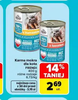 Carrefour Market Mokra karma dla kota Frendi oferta