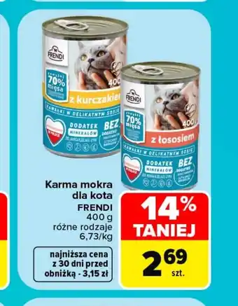 Mokra karma dla kota Frendi