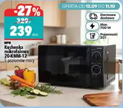 Biedronka Kuchenka mikrofalowa MPM oferta