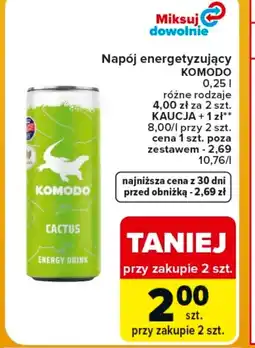 Carrefour Express Napój Komodo oferta
