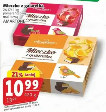 Mleczko z galaretką Amartone