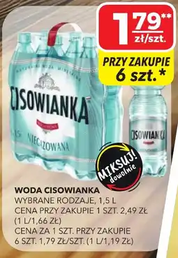 Top Market Woda Cisowianka Nieczczowana oferta