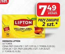 Top Market Herbata Lipton Yellow Label oferta