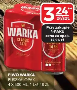 Top Market Piwo Warka oferta