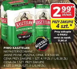 Top Market Piwo Kasztelan Niepasteryzowane oferta