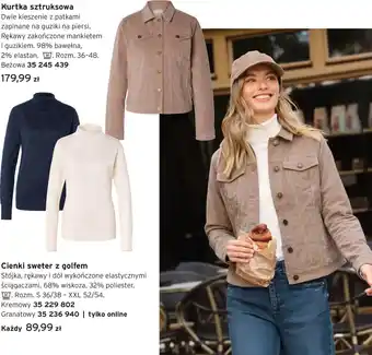 Tchibo Kurtka sztruksowa oferta