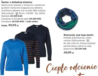 Tchibo Sweter z delikatnej dzianiny oferta