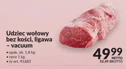 Makro Udziec wołowy bez kości, ligawa - vacuum oferta