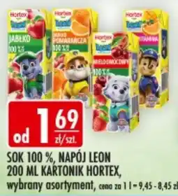 Sklepy Doroty Sok 100 %, Napój Leon oferta