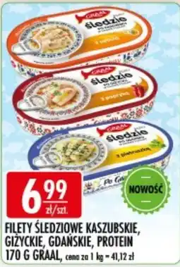 Sklepy Doroty Filety śledziowe kaszubskie, giżyckie, gdańskie, protein Graal oferta