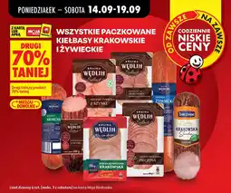Biedronka Kielbasa Krakowskie i Zywieckie oferta