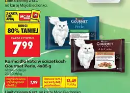 Biedronka Karma dla kota w saszetkach Gourmet Perle oferta