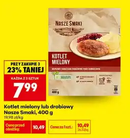 Biedronka Kotlet mielony Nasze Smaki oferta