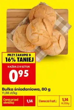 Biedronka Bułka śniadaniowa oferta