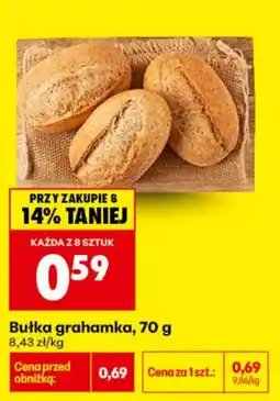 Biedronka Bułka grahamka oferta