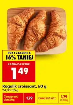 Biedronka Rogalik croissant oferta