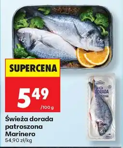 Biedronka Świeża dorada patroszona Marinero oferta