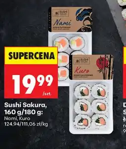 Biedronka Sushi Sakura, Nami, Kuro oferta