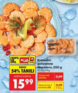 Biedronka Krewetki gotowane Marinero oferta