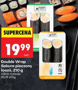 Biedronka Double Wrap Sakura pieczony oferta