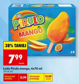 Biedronka Lody Pirulo mango oferta