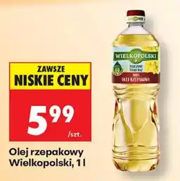 Biedronka Olej rzepakowy Wielkopolski oferta
