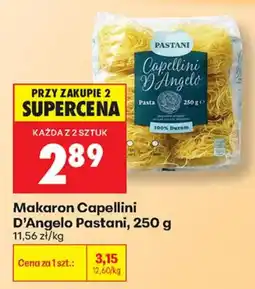 Biedronka Makaron Capellini D'Angelo Pastani oferta