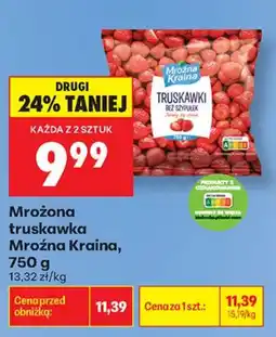 Biedronka Mrożona truskawka Mroźna Kraina oferta