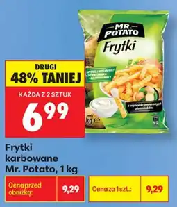 Biedronka Frytki karbowane Mr. Potato oferta